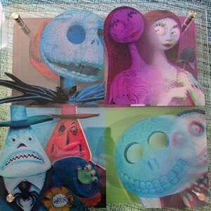 Nighmare before Christmas Wall Art 3d layered Park Exclusive Sold out